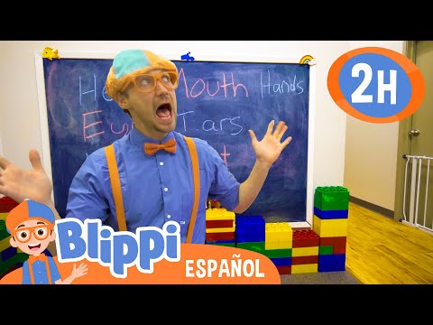 ¡Blippi mueve manos, pies y más! | Blippi | Moonbug Kids - Parque en Vivo!
