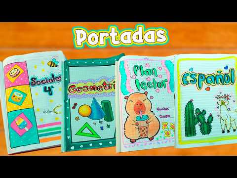 4 formas creativas para marcar tus cuadernos 🤓🤩