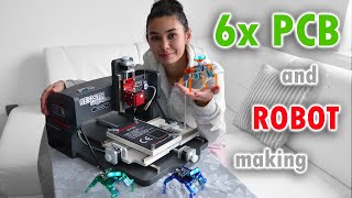 PCB and robot making at home - wegstr cnc