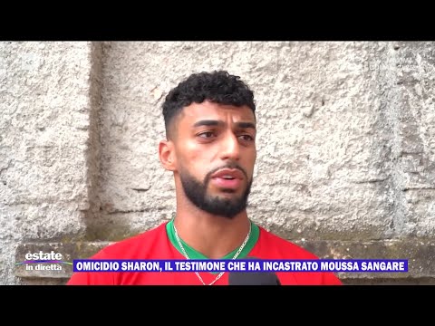 Omicidio Sharon, il testimone che ha incastrato Moussa Sangare - Estate in diretta 02/09/2024