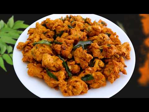 மழை நாளுக்கு மணம் நிறைந்த பக்கோடா! Crispy Pakoda Recipe | Perfect Tea-Time Snack | Quick Snack Idea