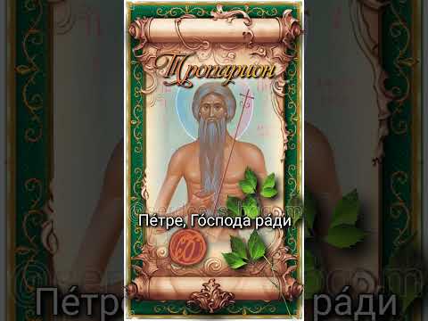 25 июня Прп. Петр Афонский (734г)