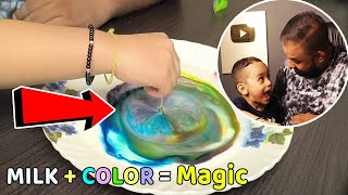 I Mixed Colors with Milk and Found Something SHOCKING