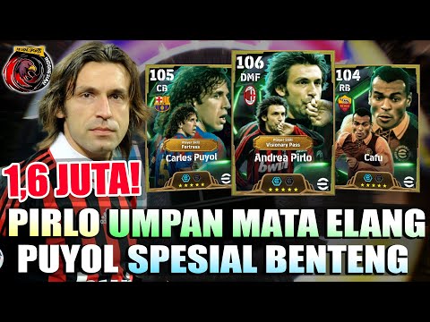 TERKUAT 1,6 JUTA! PIRLO 106 + PUYOL 105 + CAFU 104 DAN BANTAI LAWAN SAMPAI TAK BERKUTIK! MANTAP BRO!