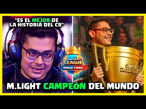 ASÍ M.LIGHT sale CAMPEÓN del MUNDO y SE CONVIERTE en el MEJOR JUGADOR de la HISTORIA de Clash Royale