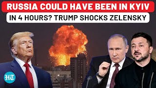 Trump Betrays Zelensky On Cam? With 'Russia Missed 4-Hour Ride to Kyiv', US President Stuns Ukraine