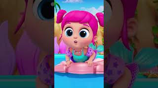 Mermaid to the Rescue! 🧜‍♀️#littleangel #mermaids #swimming