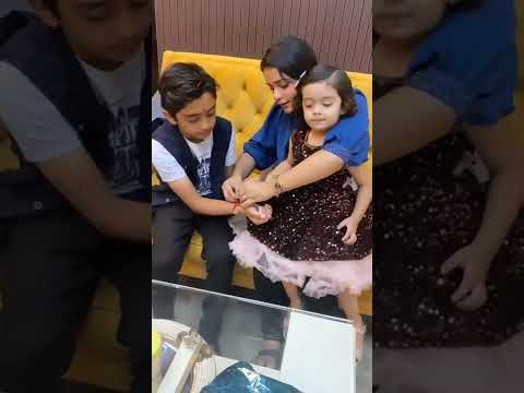 Happy Rakshabandhan 💝 | Sanchit & Saira #rakshabandhan #shorts #ytshorts #reels