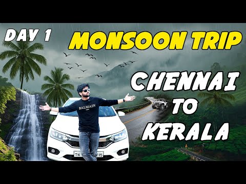 Chennai To Kerala | Monsoon Trip | Day 1 | Aravind Vlogs