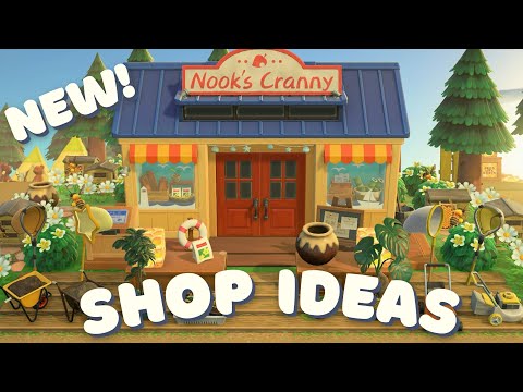 NEW Shop Ideas for Your Island // acnh inspo