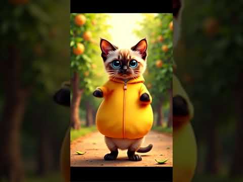 猫の動画サムネイル - dance#cat#猫#ダンス#猫ダンスAIcatdance#shorts #funny #catdance#kitten#