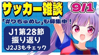【サッカー雑談✱Jリーグ】J1J2第28節振り返り🌟全国スタグル巡りもします！【#個人勢Vtuber #妹尾りつ】