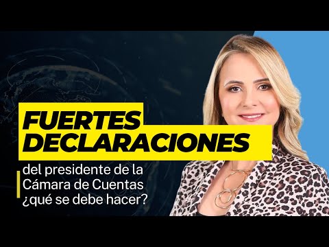 Fuertes declaraciones del presidente de la Cámara de Cuentas ¿qué se debe hacer?