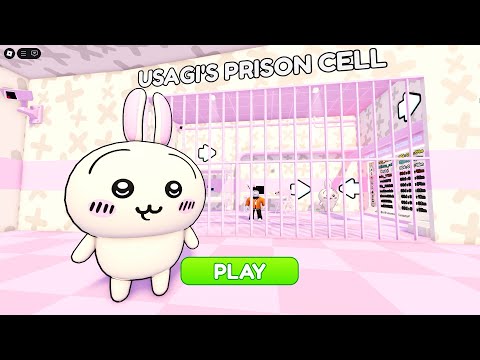 USAGI'S PRISON RUN Obby New Update Roblox - All Bosses Battle FULL GAME #scaryobby #roblox