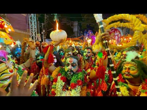 Talwar Shiva Potharaju Gavu at Balkampet Yellamma rathothsavam 2025#bonalu2025 #balkampetbonalu2025