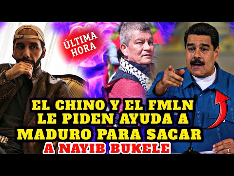 BOMBAZO NAYIB BUKELE SERA SACADO DEL PODER POR MADURO ASI LE PIDE AYUDA EL FMLN PARA SACARLO 😡