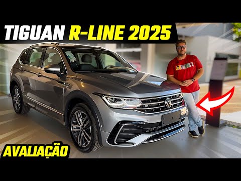 REVIEW NOVA TIGUAN R-LINE 2025 COM PREÇOS