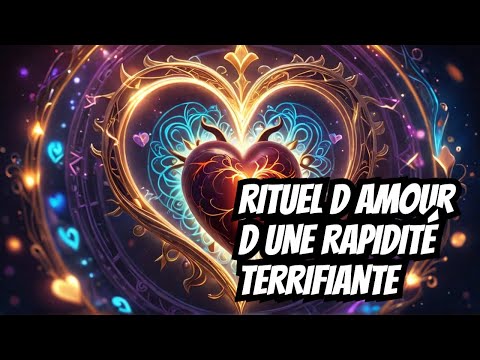 👏CE RITUEL D AMOUR FONCTIONNE SI RAPIDEMENT QUE ÇA FAIT PEUR!!! COACH AMOUR RITUEL