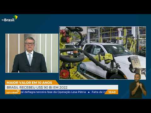 Brasil recebeu US$ 90,5 bilhões em investimentos no ano passado