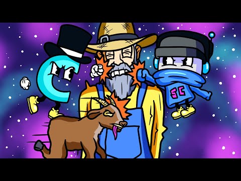 We Battle the Giant Farmer Final Boss in Goat Simulator 3!