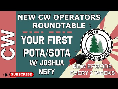 Activating Your First #POTA or SOTA with #cw #morsecode