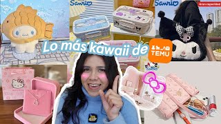PEDÍ de lo MÁS KAWAII  DE TEMU y así nos FUE  ദ്ദി(˵ •̀ ᴗ - ˵ ) ✧