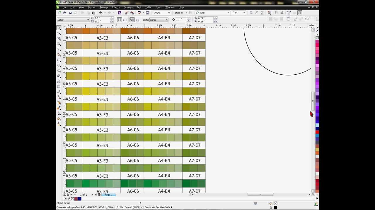 Click to watch the Selecting a Color from Color Palette and Applying It in Corel video