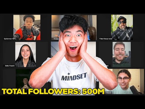 I Got All Your FAVORITE Influencers On One Call