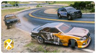 XGTAR Roleplay #80 - Tập Drift Cùng Xe Cảnh Sát Trên Đèo