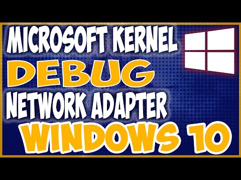 Microsoft kernel debug network adapter как установить драйвер