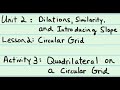 Dilation of Quadrilaterals Concepts