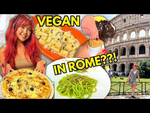 What I ate in ROME, ITALY ?? as a VEGAN