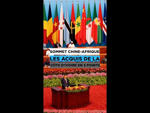 SOMMET CHINE-AFRIQUE: LES ACQUIS DE LA CÔTE D’IVOIRE EN 5 POINTS #SHORTS