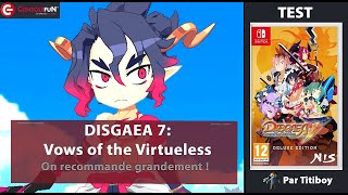 Vido-Test : [TEST] DISGAEA 7: Vows of the Virtueless sur SWITCH & PS5 - Bravo Nippon Ichi Software !