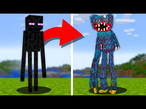 I remade EVERY mob into Poppy Playtime in minecraft