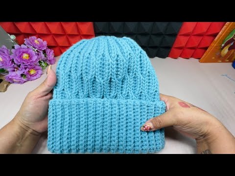 ¡Woo te sorprenderá lo fácil que es TEJER! Un hermoso gorro