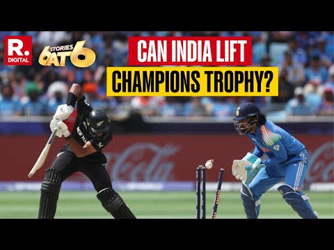6 Stories At 6 LIVE: India On Top In Champions Trophy Final | Hindu Temple Vandalised In California