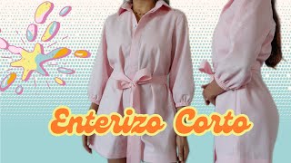 Cómo hacer un enterizo o mono corto • Puntadas de AMOR❤