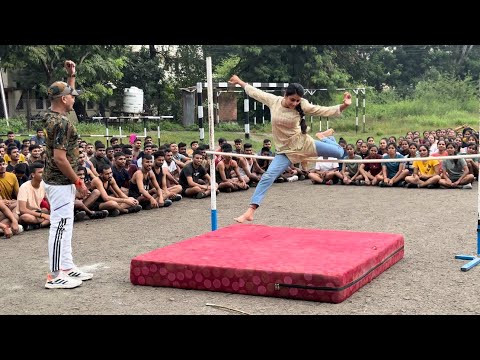 Indian Army High Jump Practice | INDORE PHYSICAL ACADEMY | 9770678245