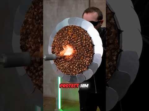 This Guy Makes A Fireproof Shield Made Of Pineapples