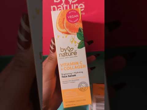 CUTE NEW ZEALAND SKINCARE HAUL! ByNatureSkincare Vitamin C Essentials