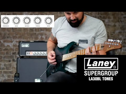 LANEY SUPERGROUP LA30BL tone examples