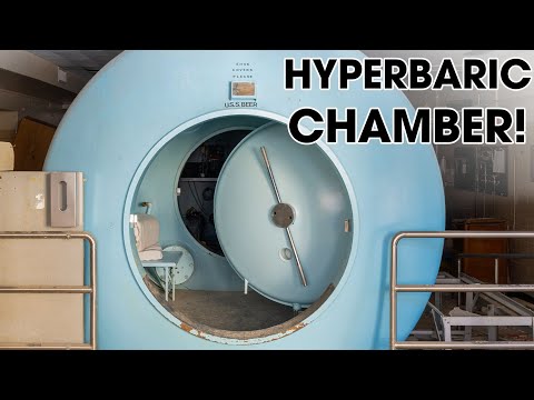 Exploring an Abandoned Hospital - Found Huge Pressure Chamber