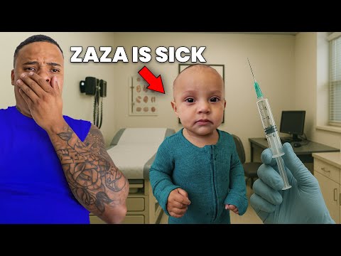 Zaza Got Sick For The First Time 😢.. *So Emotional*