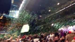 Wolfsburg ladies team on winning the Women's Champions League Final