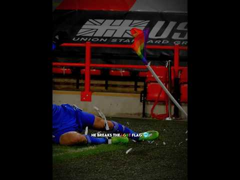 Jamie Vardy Celebration With Corner Flag 🥶🔥#shorts #viral #football