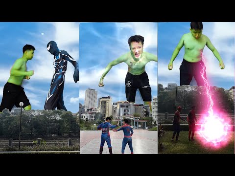 Best Spidey Life Team Fight With Giant Monsters 2
