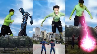 Best Spidey Life Team Fight With Giant Monsters 2