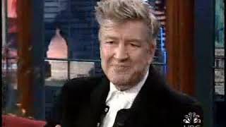 David Lynch on Leno 2001 "Can I say hello to my friend Judy?"