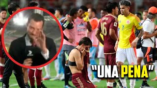 ¡LÁGRIMAS! 🇻🇪 PRENSA VENEZOLANA LLORA tras GOLEADA de 🇨🇴 COLOMBIA y QUEDAR FUERA del MUNDIAL